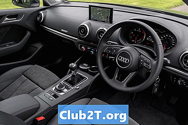 2018 Audi A3 เปลี่ยนขนาดหลอดไฟ