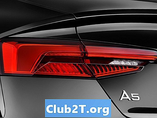 2018 Audi A5 Quattro Light Bulb Rozmiary
