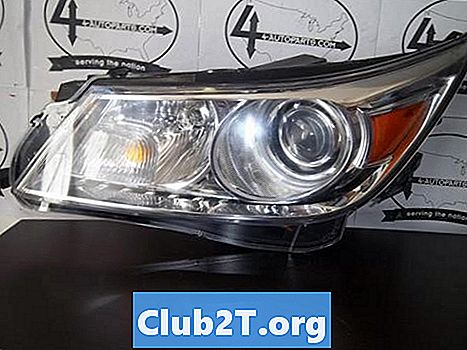 2018 Buick LaCrosse Light Bulb Tamaños de información