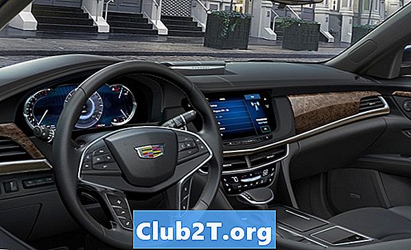 2018 Cadillac CT6 Endre lyspære størrelser