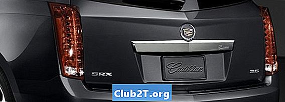 2018 Cadillac XT5 Žiarovka veľkosti