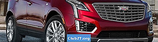2018 Cadillac XTS asenduslampide suurused