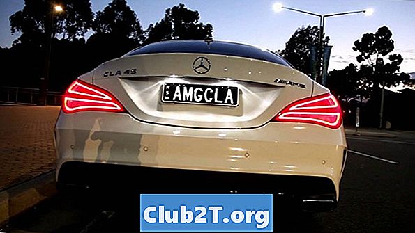 2018 Mercedes CLA45 AMG Glühlampengrößen