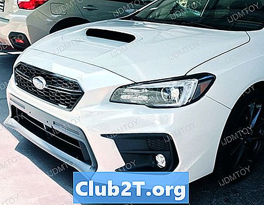 2018 Subaru STI Změnit velikost žárovky