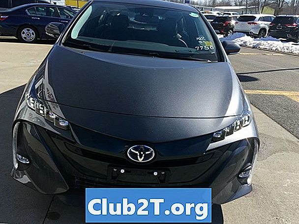2018 Toyota Prius Prime Light Bulb Størrelser