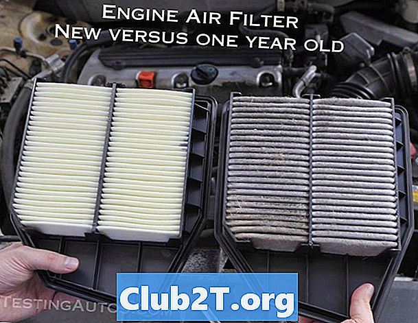 Ako zmeniť vzduchový filter v roku 1995 Honda Accord V6 - Cars