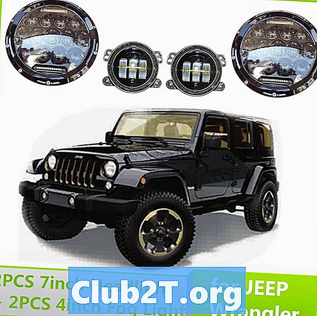 Be om et Jeep erstatning lyspære størrelse diagram